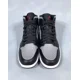 thumbnail image 4 of Ni - ke Air Jordan 1 Mid 'Shadow' Black Gym Red Particle Grey 554724-096 Men Size 13, 4 of 5