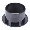 thumbnail image 1 of 75Mm Abs Straight Pipe Flange Ventilation Ducting Exhaust Pipe Connector, 1 of 9
