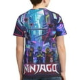 thumbnail image 2 of Ninjago Boys Girls T-Shirt 3d Print Graphic Short Sleeve Tee Shirt Tops For Kids Teens, 2 of 7