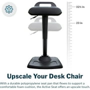 Vari Active Seat Ergonomic Office Chair Adjustable Standing Desk Wobble Stool