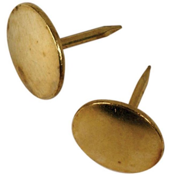 Capped Brass Plated Fas-Pak Thumb Tack