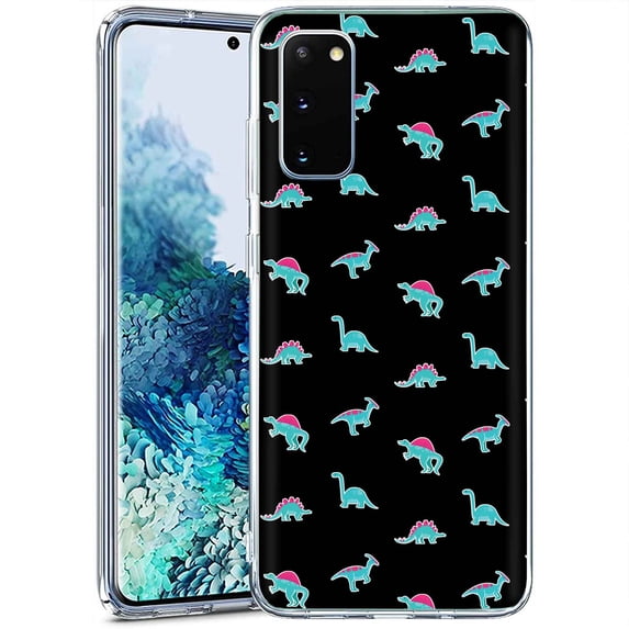 TalkingCase Slim Phone Case Compatible for Samsung Galaxy S20 FE 4G/5G,(Not S20),Dinosaur 3 Print,Lightweight,Flexible,Soft, USA