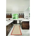 thumbnail image 2 of Linon Athena Area Rug or Runner Collection, Natural and Burnt Orange, 2.5' x 8', 2 of 3