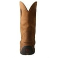 thumbnail image 5 of Men's Twisted X MHKBW01 Cowboy Boot Distressed Saddle/Saddle Leather 7.5 M, 5 of 6