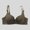 #22Dark Gray, variant on Women's Printed Wireless Push-Up Bra Comfort Support Everyday T-Shirt Bra with Adjustable Straps