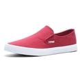 thumbnail image 4 of NOKIO Men's Breathable L𝗈afers So𝗅id Color Trendy Casual Shoes Comfortable Lightweight Daliy Sports Shoes Wide Width Canvas Work Shoes S𝗅ip On Non-S𝗅ip Flat Shoes, 4 of 7