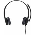 thumbnail image 4 of Refurbished Logitech 981-000587 H151 Stereo Headset with Microphone, Black, 4 of 6