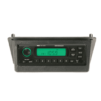 New Aftermarket Radio Kit w/Black Bezel Replacement for JOHN DEERE 30-40 Series