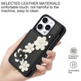 thumbnail image 4 of Tianyeda Wallet Case for iPhone 16 Pro 6.3'', Card Holder, RFID Blocking, PU Leather , Kickstand, Protective Shockproof Cover Black, 4 of 5