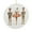 Pattern-2, variant on Ceramic Ornament Nutcracker And Ballerina Custom 3" Ceramic 2025 Xmas Ornament Nutcracker Christmas Decor Ornament Christmas Decorations Ceramic Ornaments