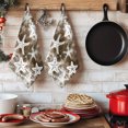 thumbnail image 6 of Coastal Starfish Kitchen Towels Set of 4, Vintage Country Ocean Life Tie-dye Brown Absorbent Dish Towels for Kitchen, Microfiber Hand Towel, Quick Drying Tea Towel for Cleaning Decorative Dishcloths, 6 of 7