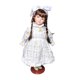 thumbnail image 1 of Figura de Niña de , Colección de Muñecas, Regalo de Cumpleaños Infantil, Bonita Decoración de Mesa Hecha a Mano de 40 Cm para Estantería de S Púrpura, 1 of 10