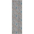 thumbnail image 2 of Addison Rugs Mayfield Washable Transitional Floral Mocha Runner Rug, 2'3" x 7'6", 2 of 5