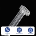 thumbnail image 3 of 2pcs Valance Corner Hidden Blinds Corner Bracket Clear Valance Corner Bracket, 3 of 5
