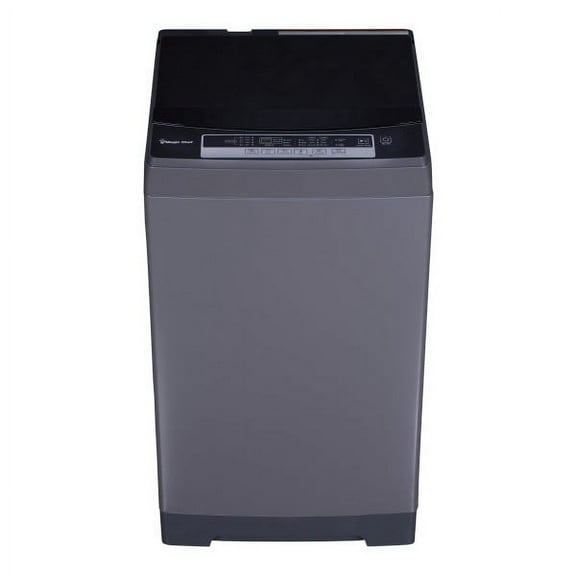 Magic Chef 1.7 Cu. ft. Top Load Washer in Gray, Model MCSTCW17G5, H 36.6 in, L 20.3 in, D 20.7 in, Weight: 70.5 lbs.
