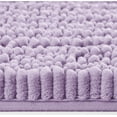 thumbnail image 3 of 2 Piece Set Lavender Soft Cozy Plush Chenille Bath Mat Bathroom Rug, 3 of 4