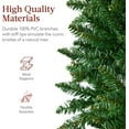 thumbnail image 3 of Unlit Pencil Christmas Tree, 6ft Premium Artificial Tree, Realistic Spruce Holiday Decor w/ 618 Branch Tips, Metal Base, 3 of 7