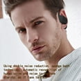 thumbnail image 5 of Earbuds for school, Hwkond Bluetooth Headphones Touches LED Digital Display Screen 5.3 Bluetooth Chip HIFI Stereo Surround Sound Intelligent Noise Reduction Low Latency, Black, Up to 60% Off, 5 of 6