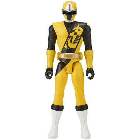 power rangers ninja steel 12" yellow ranger  walmart