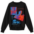 thumbnail image 4 of John Carpenter's Halloween Mike Myers Bright Colors Crew Neck Long Sleeve Black Adult Sweatshirt-3XL, 4 of 7