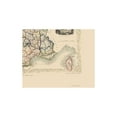 thumbnail image 4 of Historic Map - France - Tallis 1851 - 23 x 28.45 - Vintage Wall Art, 4 of 5