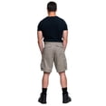 thumbnail image 4 of Full Blue Big Men's Expandable Waist Cargo Shorts, 4 of 4