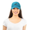 thumbnail image 5 of DALIX Killer Whale Hat Orca Marine Life Baseball Cap in Teal, 5 of 5
