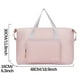 thumbnail image 2 of Bolsa de viaje plegable de gran capacidad | Organizador portátil con separación de ropa húmeda y seca | Diseño multibolsillos para viajes de negocios y corta distancia, 2 of 2