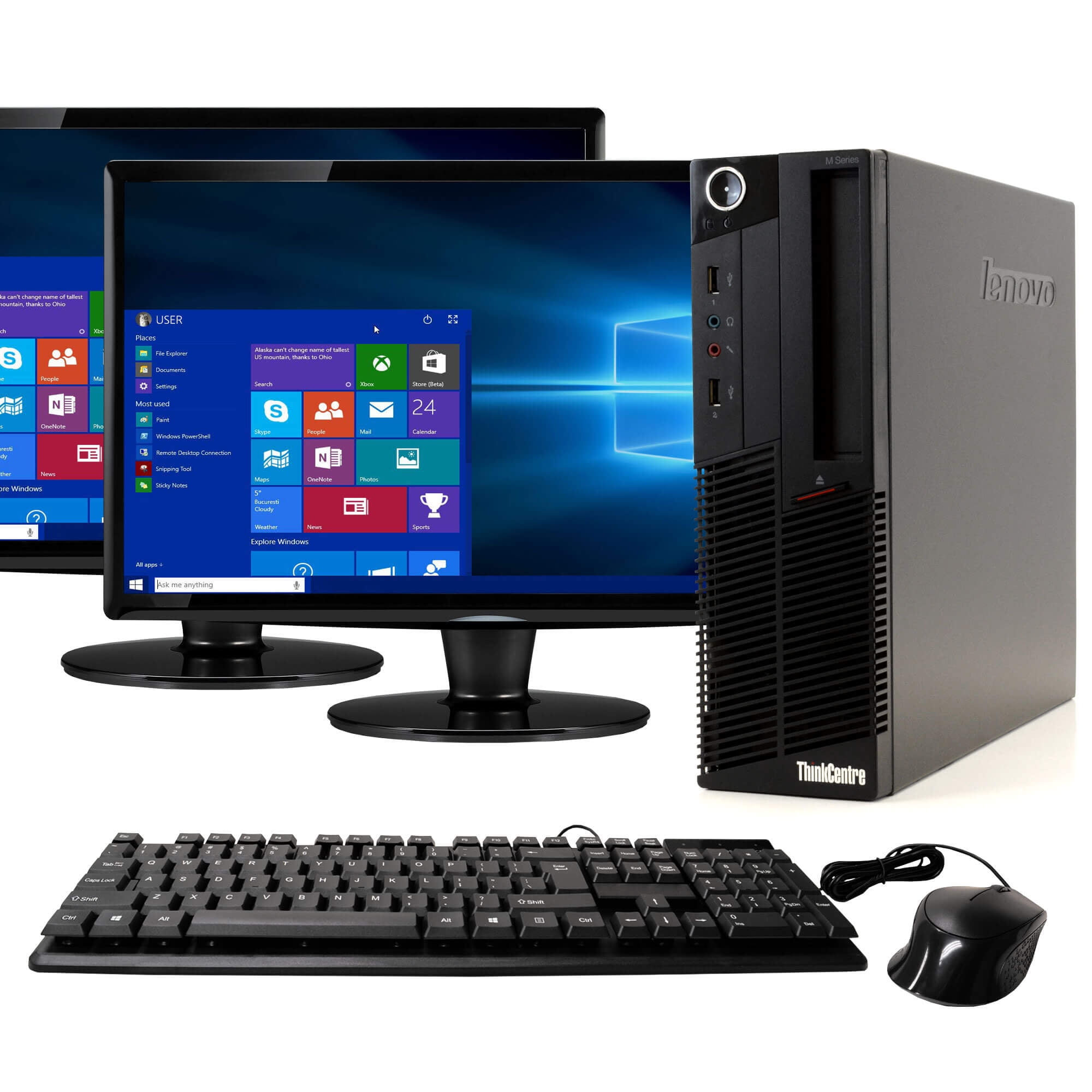 Lenovo ThinkCentre M90 Desktop Computer PC, 3.10 GHz Intel i5 Dual Core