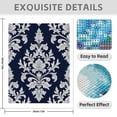 thumbnail image 3 of Diamond Art Kit for Adults, Elegant Floral Damask Pattern Diamond Painting for Adults Beginners, DIY Diamond Art Painting Kits, 5D Diamond Painting Crafts for Home Decor 12x16 Frameless, 3 of 7