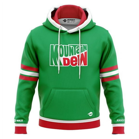 Mountain Dew Heritage Green Performance Hoodie