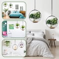 thumbnail image 2 of VONKY Outdoor Hanging With Base Elegant Inside Flower Lamp For Gardens Pots For Metal Lights With Rings Lamp Hanging C, 2 of 6