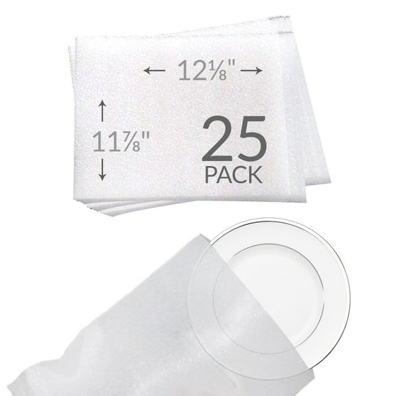 Foam Pouches (25 Pack) 11-7/8"x12-1/8"