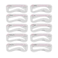 thumbnail image 2 of Joernso 10Pcs Eyebrow Stencils Precisely Position Attach Tightly Cost-saving One Step Eyebrow Template Kit for Girl, 2 of 8