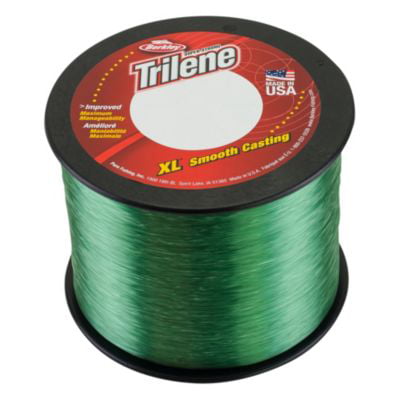 Berkley Trilene XL Filler 0.009-Inch Diameter Fishing Line, 6-Pound Test,  330-Yard Spool, Fluorescent Blue and Clear (Packaging may vary) 