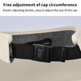 thumbnail image 4 of Ganfancp Sombrero de Protección Solar Plegable Fácil de Transportar Gorra Hueca para El Sol de Mujer para Salidas Al Aire Libre En Verano Rebajas Flash Deals 1X Sombrero, 4 of 7