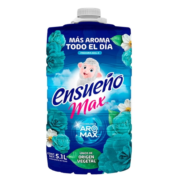 Suavizante de telas Ensueño Max frescura azul 5.1 l