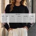 thumbnail image 3 of Iroehba Cardigan Sweaters for Women Long Sleeve Button Down Crew Neck Knit Tops Relaxed Cut Elegant Casual Outerwear for Daily Wear, 3 of 6