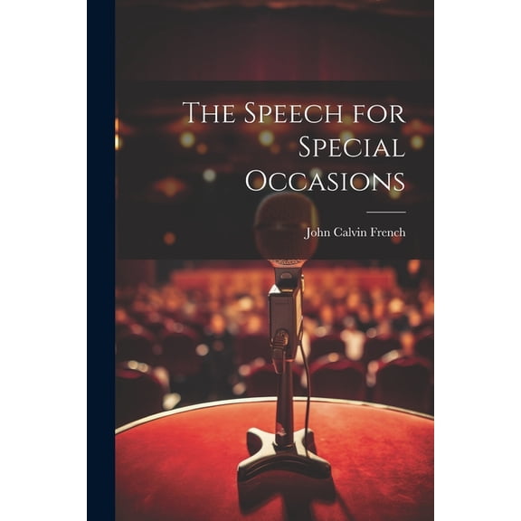 The Speech for Special Occasions (Paperback)