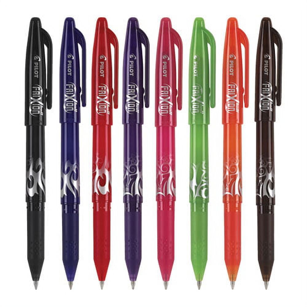 Frixion Ball Erasable Gel Pen, Stick, Fine 0.7 Mm, Assorted Ink And Barrel Colors, 8/pack | Bundle of 5 Packs