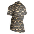 thumbnail image 3 of joogoo Golden Dragon Scales Pattern Men's Cycling Jerseys Mountain Bike Short Sleeve Tops M, 3 of 7