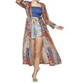 thumbnail image 1 of Chandail en Polyester à Nouer devant Longueur Standard pour Femmes, 1 of 6