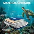 thumbnail image 3 of SOLAVERO Inflatable Stand Up Paddle Board with SUP Accessories, Anti-Slip EVA Deck, 11'×33" Blow Up Paddle Board Adults & Youth, 3 of 8