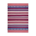 thumbnail image 2 of Americana Summer Knitted Throw Blanket – USA American Flag Oversize Throw Red And Stripe 70x100cm Lightweight Patriotic Decor For Couch & Bed, 2 of 6