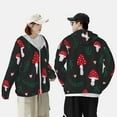 thumbnail image 6 of Sigee Amanita Mushroom Print UPF50+ Men's Sun Protection Hoodie Shirt SPF UV Shirt Long Sleeve Fishing Outdoor Lightweight, S-3XL, 6 of 9