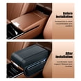 thumbnail image 5 of Armrest cover,Console Cover Car Radirus Armrest Dazzduo Car Interior Cover Car Leather Car Box Mat Cover Suv Car Armrest Interior Universal Center Console Suv Armrest Console Pad Cover And Auto, 5 of 5