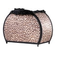 thumbnail image 2 of Benjara Wigi 12" Accent Lamp- Purse- Cheetah Animal Print- Brown Black Faux Fur, 2 of 6