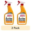 (2 pack) Nature’s Miracle Oxy Formula Set-In Stain Destroyer for Cats, Orange Scent, 24 oz