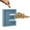 E, variant on XYRSRUW Wooden Money Bank, Personalized Coin Bank with Engraved Design, Kids Savings Box for Home Decoration, Educational Money Saving Bank for Gifts