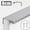 8cm-Silver, variant on Hidden Cabinet Pulls Drawer Knobs with Screw Long Furniture Handles Aluminum Alloy Kitchen Closet Cupboard Door Handle Hardware